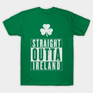 Straight Outta Ireland Paddy Gangsters T-Shirt